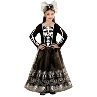 Day of the Dead Skelett Barndräkt