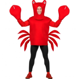 Herr Krabba Maskeraddräkt
