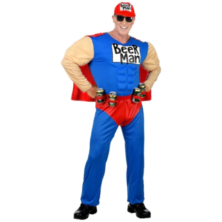 Super Beerman Maskeraddräkt