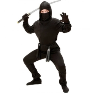 Ninjakrigare Barndräkt