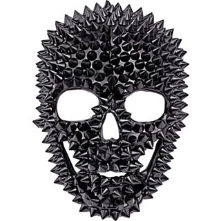 Nitar Dödskalle Mask Svart