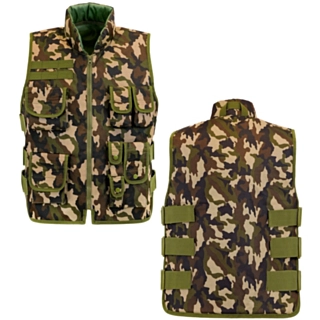 Klassisk Militärväst Kamouflage