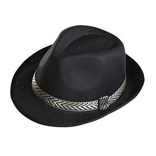 Panama Fedora Svart