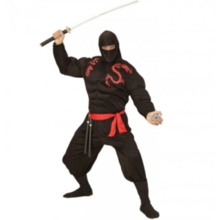 Super Muskelninja Maskeraddräkt