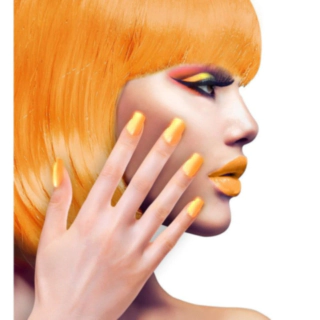 Neon Naglar Orange