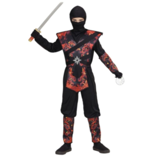 Flamma Ninja Barndräkt