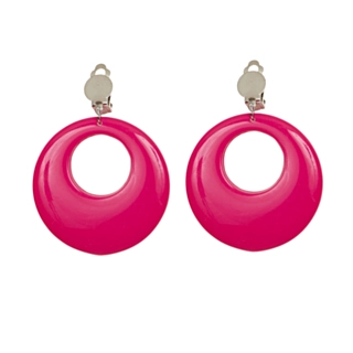 Disco Örhängen Rosa