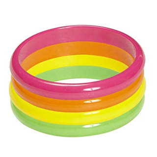 80-tal Party Armband Neon