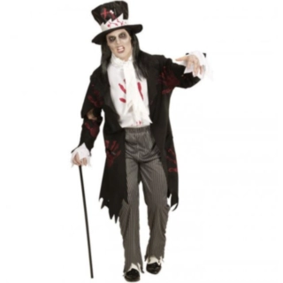 Zombie Brudgum Maskeraddräkt