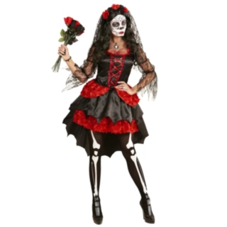 Day of the Dead Brud Maskeraddräkt