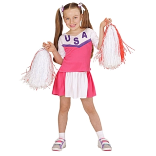 USA Cheerleader Barndräkt