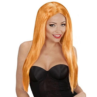 Glamour-peruk, orange