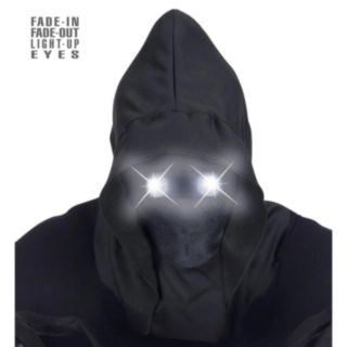 Ansiktslös LED-mask Vit