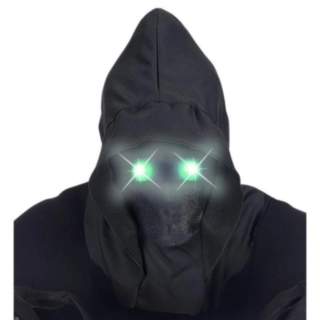 Ansiktslös LED-mask Grön