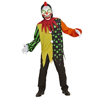 Dyster Clown Barndräkt