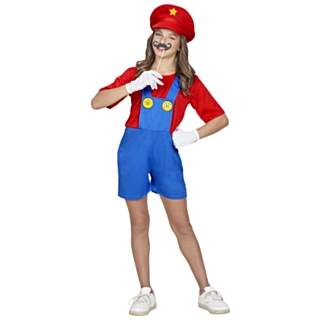 Miss Mario Rörmokare Barndräkt