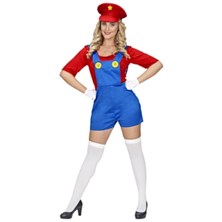 Miss Mario Rörmokare Maskeraddräkt