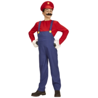 Rörmokare Mario Barndräkt