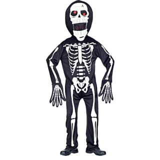 Skelett Maskeraddräkt