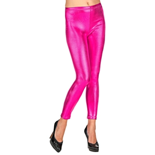 Metallic Rosa Leggings