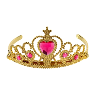 Prinsessa Barntiara Guld/Rosa