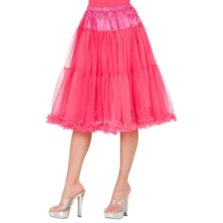 Lång Tyllkjol Rosa