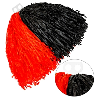 Cheerleader Pom Pom Röd/Svart