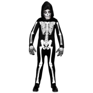 Skelett Jumpsuit Barndräkt