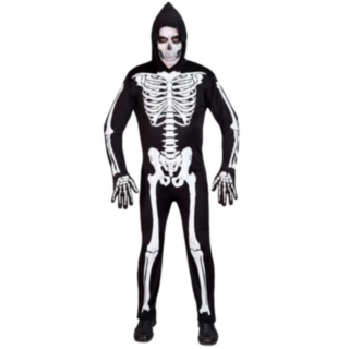 Skelett Maskeraddräkt