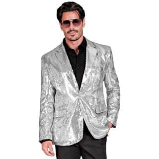 Paljettkavaj Silver