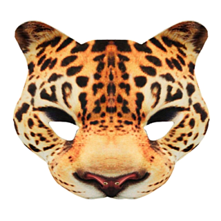 Leopard Halvmask