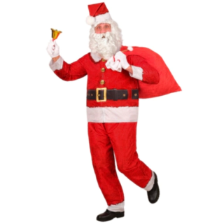Jultomte Maskeraddräkt Röd