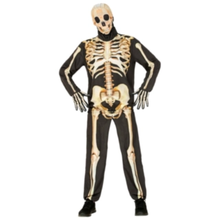 Klassiskt Skelett Maskeraddräkt