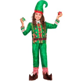 Julalf Barndräkt Grön