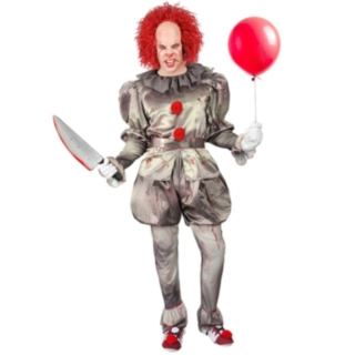 Mördarclown Maskeraddräkt