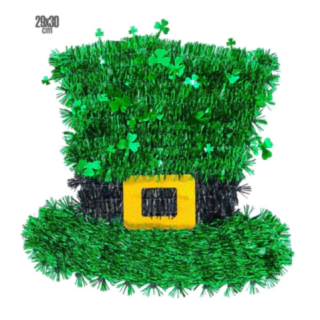 St. Patrick's Day Hög Hatt Folie Väggdekoration