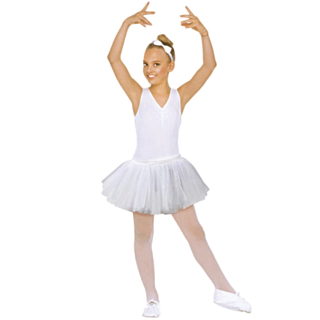 Ballerina-kjol, vit
