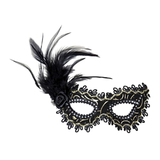 Glamour Ögonmask Svart