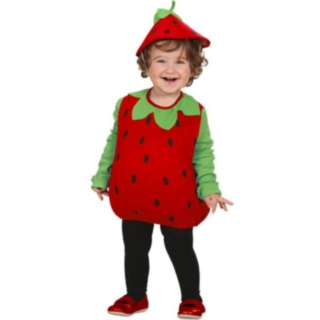 Jordgubbe Babydräkt