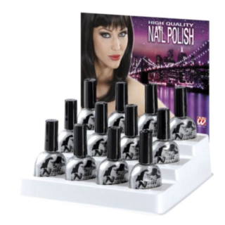 Nagellack Silver