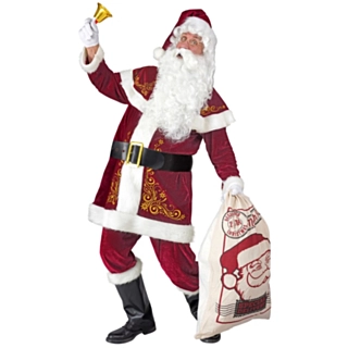 Klassisk Jultomte Maskeraddräkt Röd