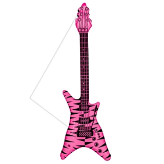 Uppblåsbar Gitarr Rosa