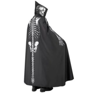Skelettkåpa Maskeraddräkt