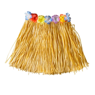 Hula Barnkjol Naturvit