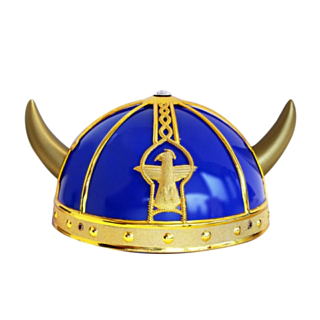 Liten Vikingahjälm Blå