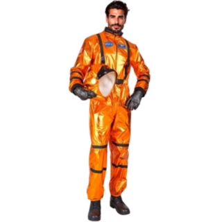 Astronaut Maskeraddräkt Orange