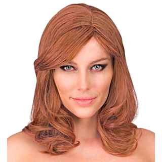Bella Peruk Brun/Rosa