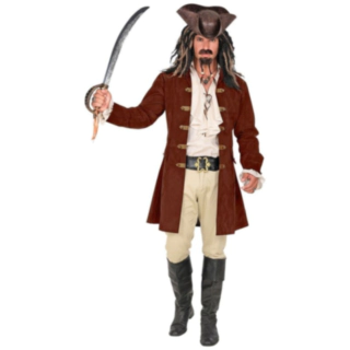 Piratkappa Brun