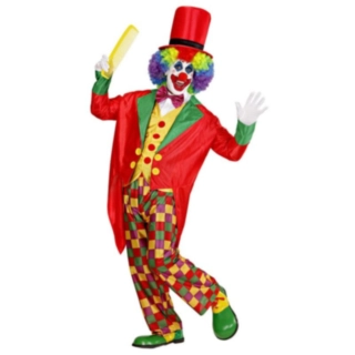 Klassisk Clown Maskeraddräkt