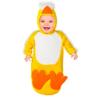 Kyckling Babydräkt Gul